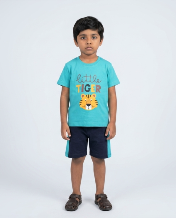 Litle Tiger Twin Set - See Green