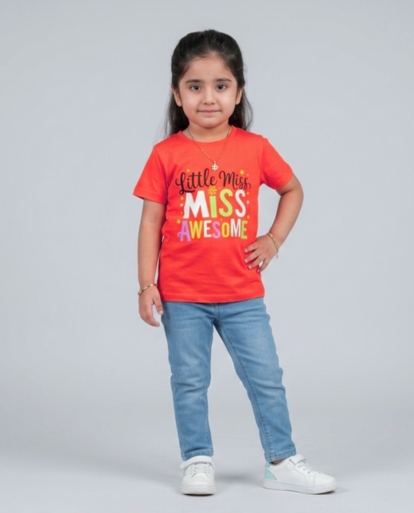 Little Miss T Shirt (Red)