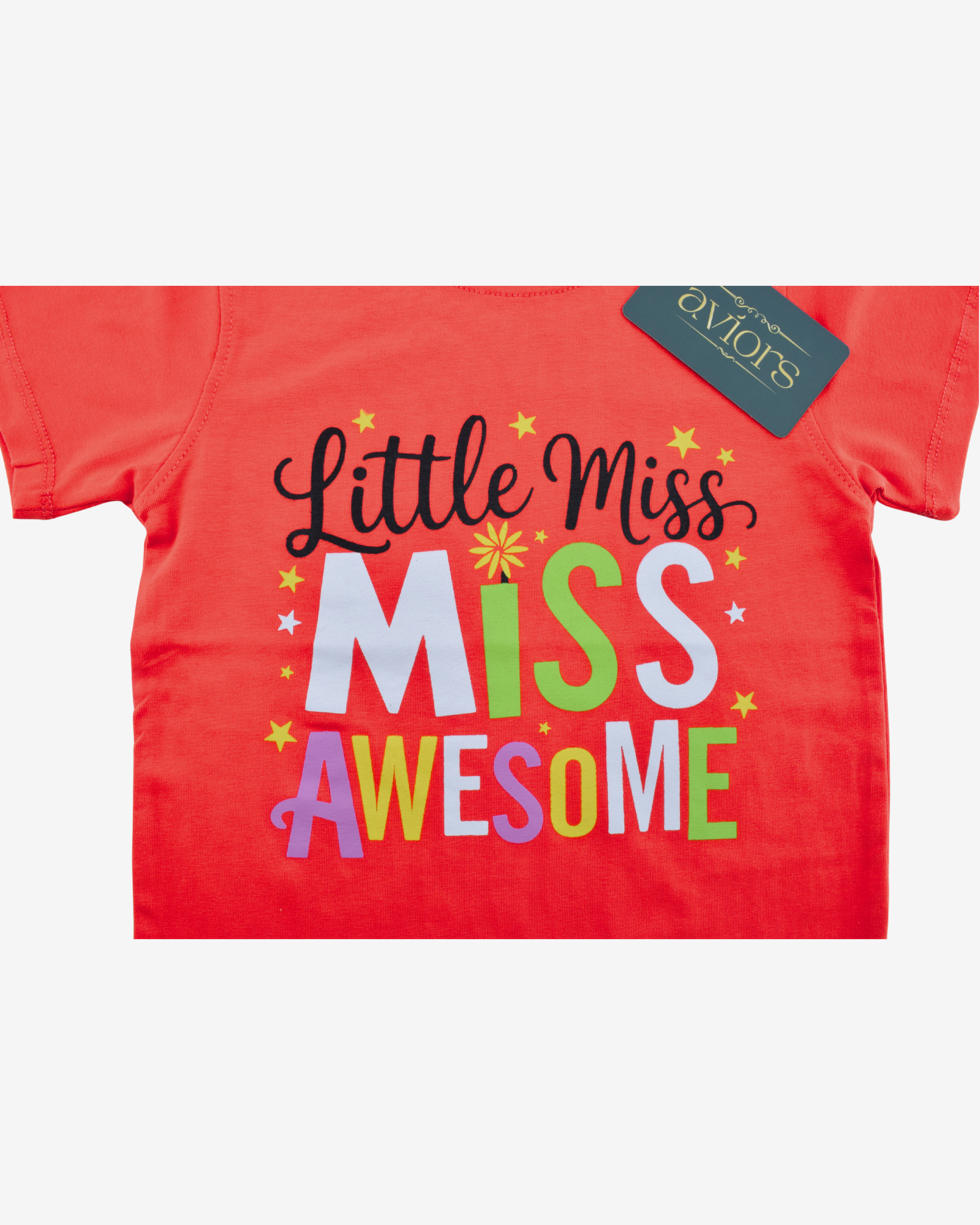 Little Miss T Shirt (Red) - Image 3