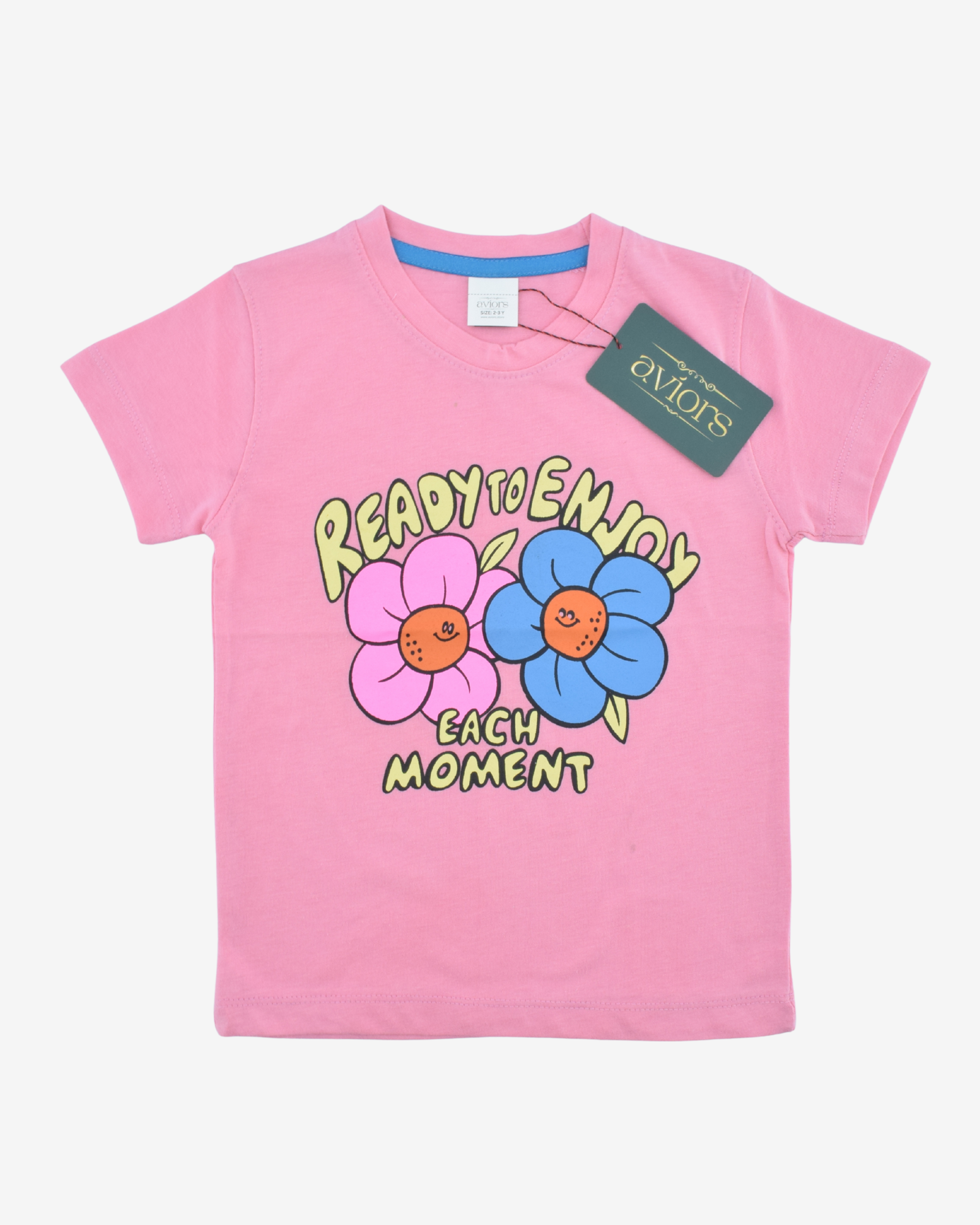 Ready to Enjoy T-Shirt (Pink) - Image 2