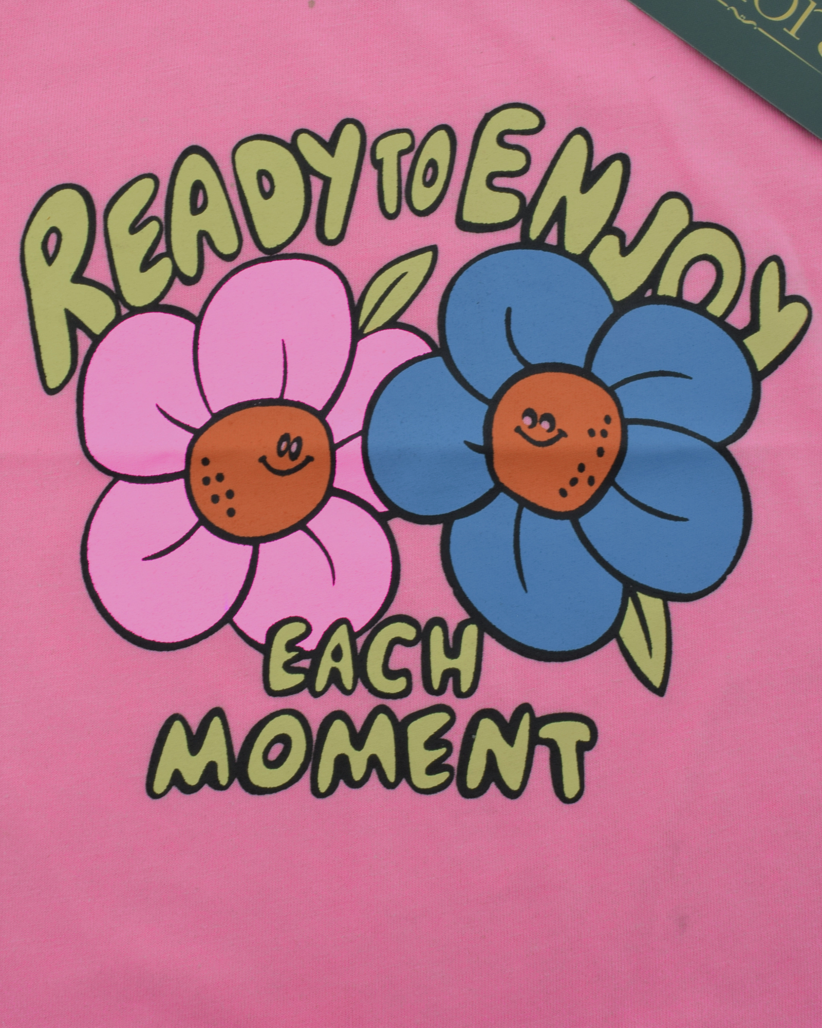 Ready to Enjoy T-Shirt (Pink) - Image 4