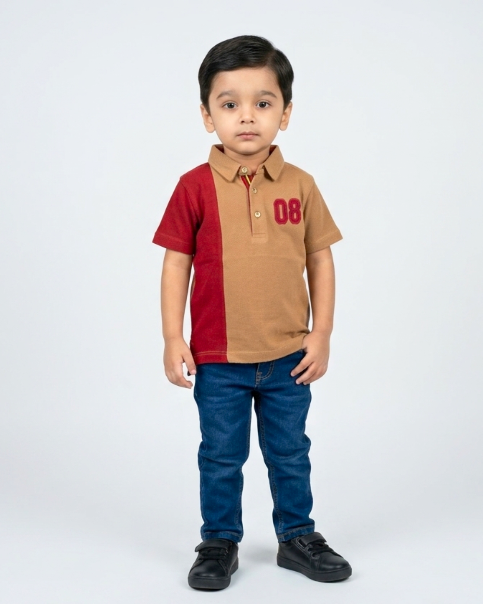 Polo Shirt 08 Brown