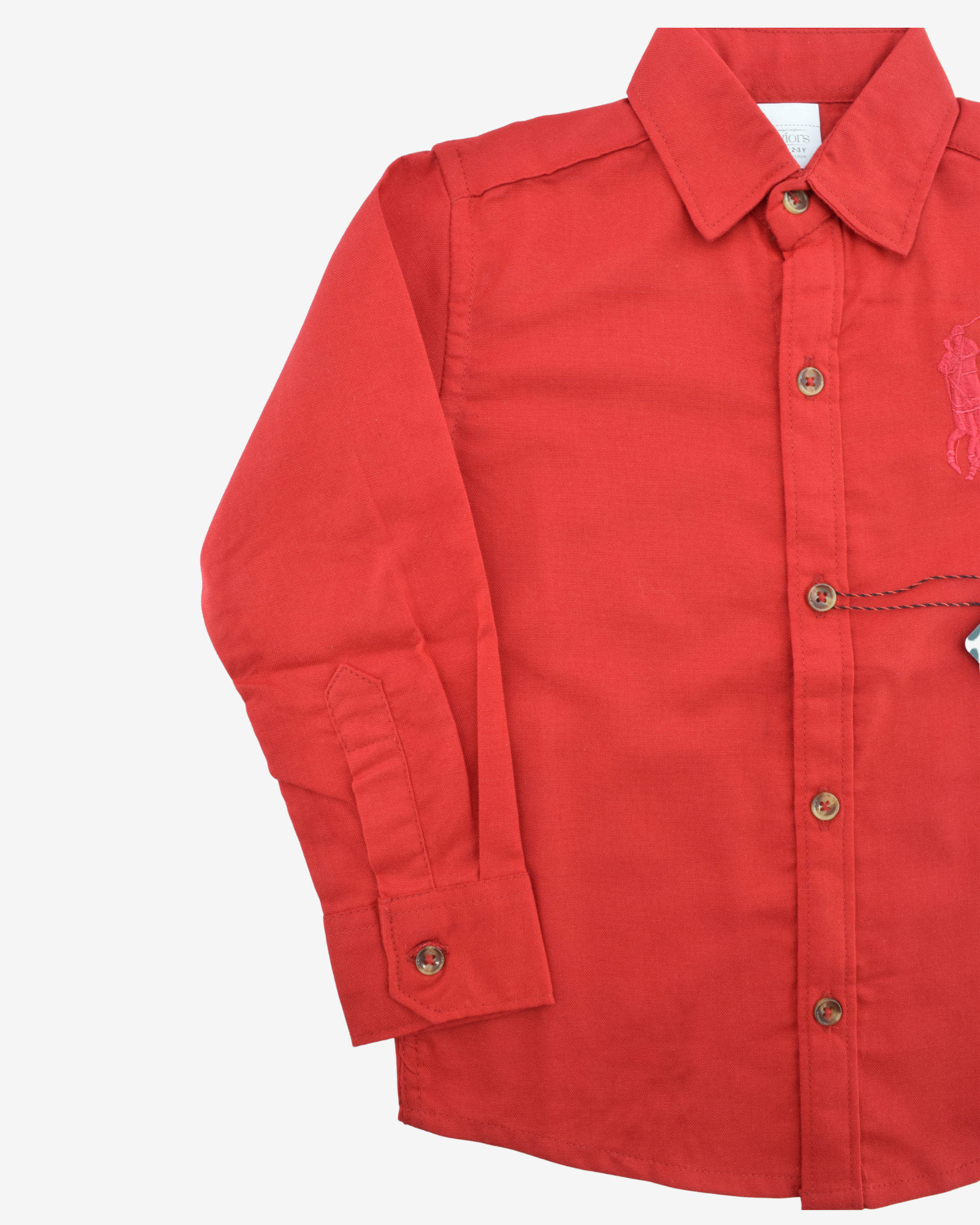 Plane Casual Shirt - Red - Image 3