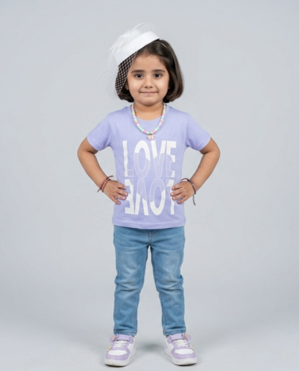 Love T Shirt (Lavender)
