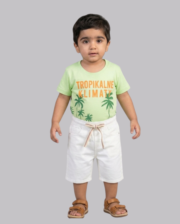 Cotton Shorts - White