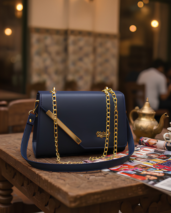 Azure Crossbody - Navy Blue