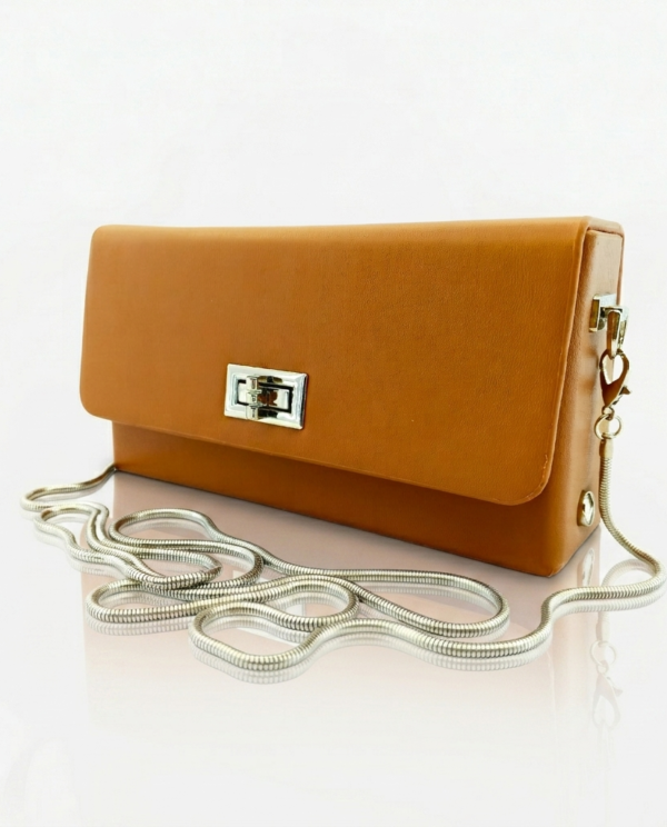 Pastel Haven Crossbody - Musted Brown