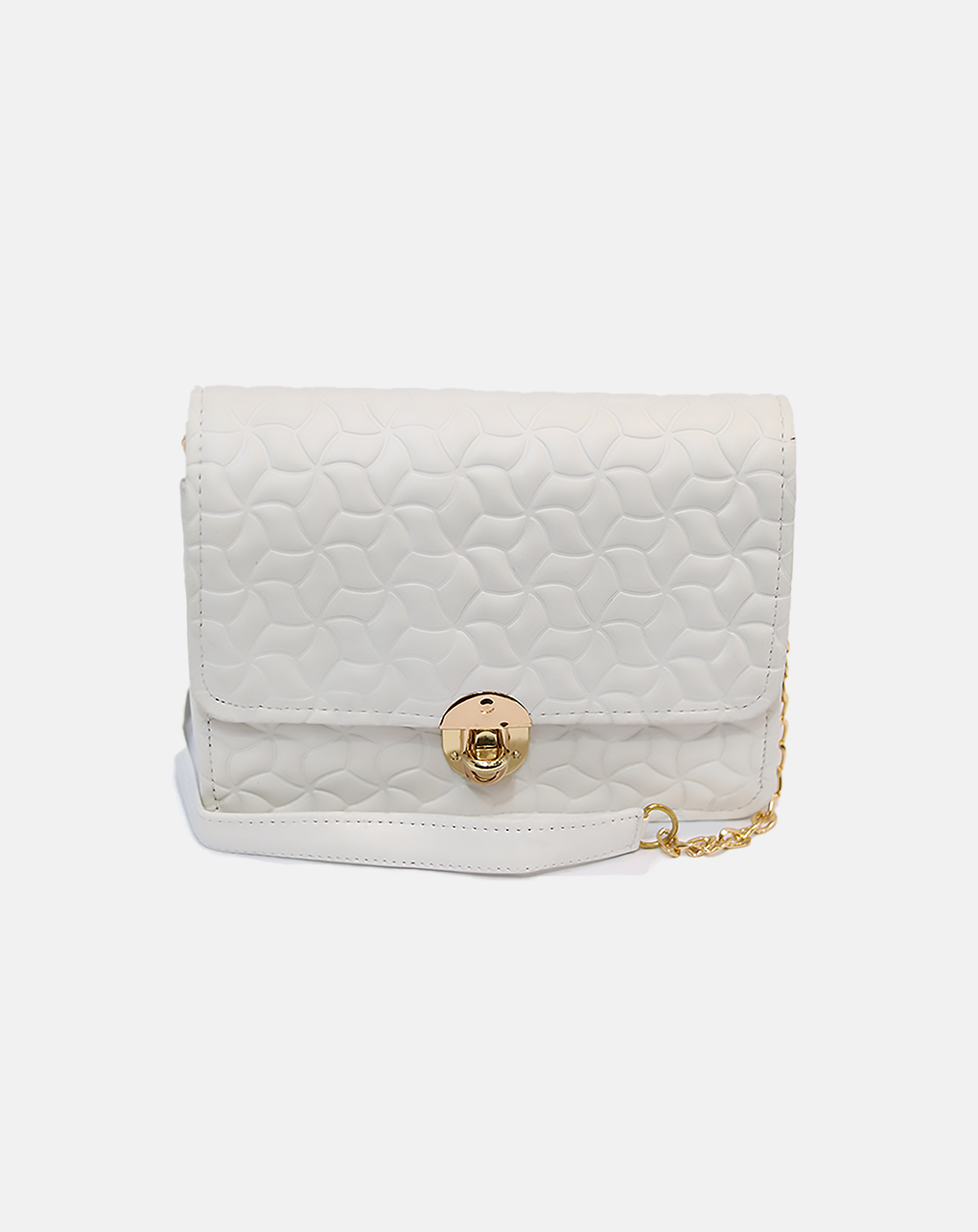 Causal Shoulder Bags-White