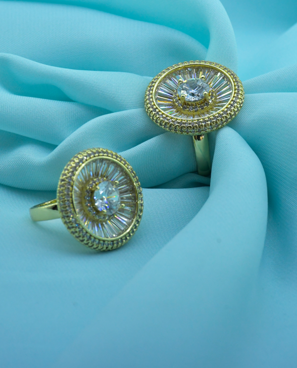 Radiant Sun Premium Ring Sparkles Brightly