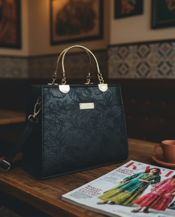 Flora Handbag - Black