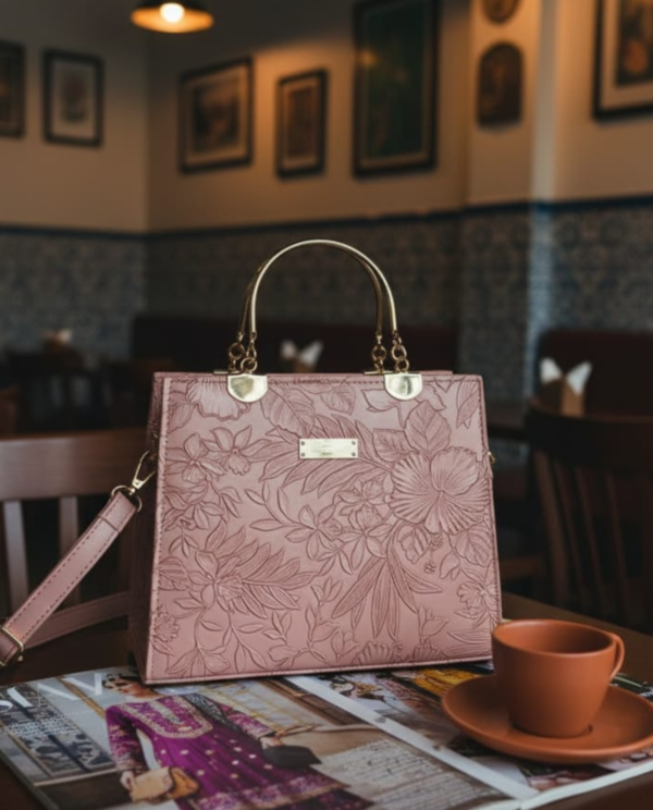 Flora Handbag - Pink