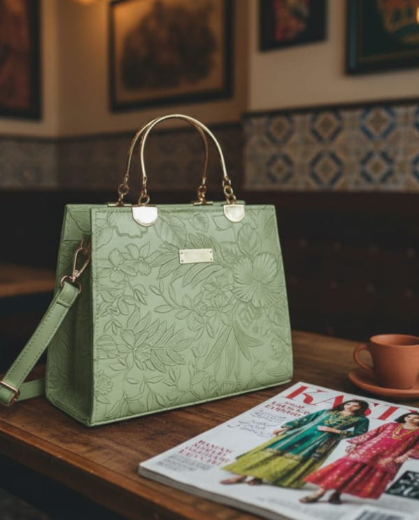 Flora Handbag - Green